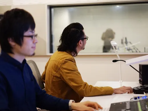 STUDIO YAKUMO の MA ルーム Ast での作業風景